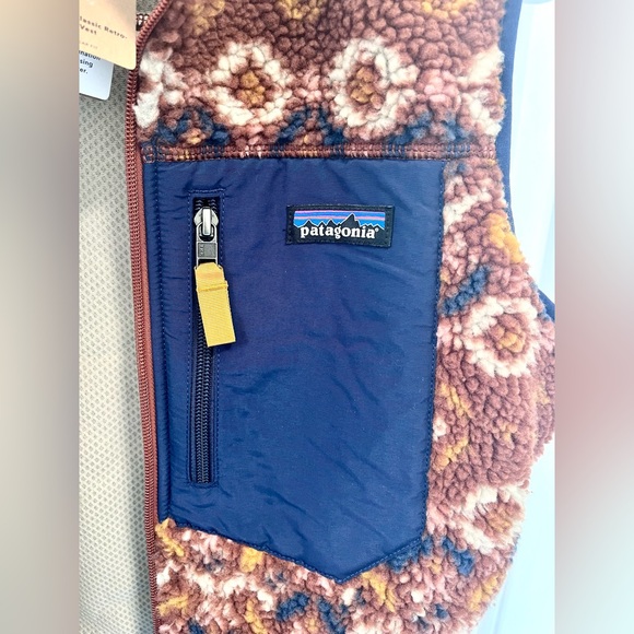 Patagonia NWT Retro-X Sherpa Fleece Zip-Up Vest - Picture 11 of 12